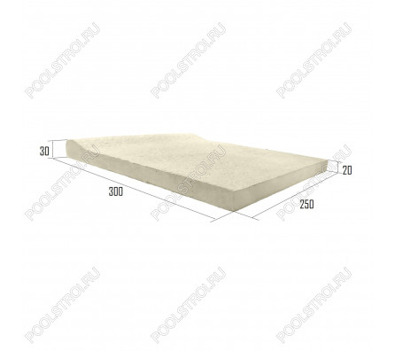 Копинговый камень Fabistone Granitus Minus (Sable)