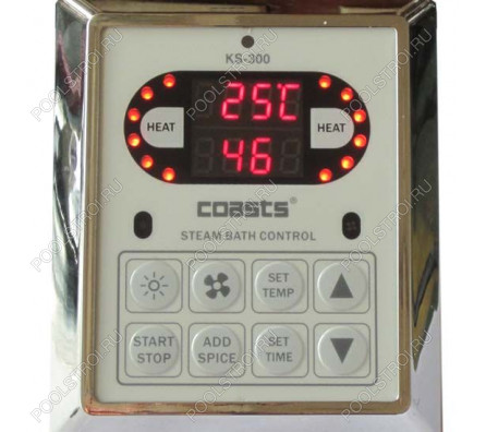 Парогенератор Coasts KSB-150 15 кВт 380В с выносным пультом KS-300A